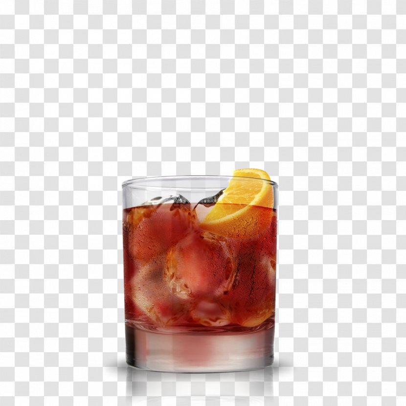 Negroni Cocktail Gin Martini Vermouth - Sea Breeze Transparent PNG