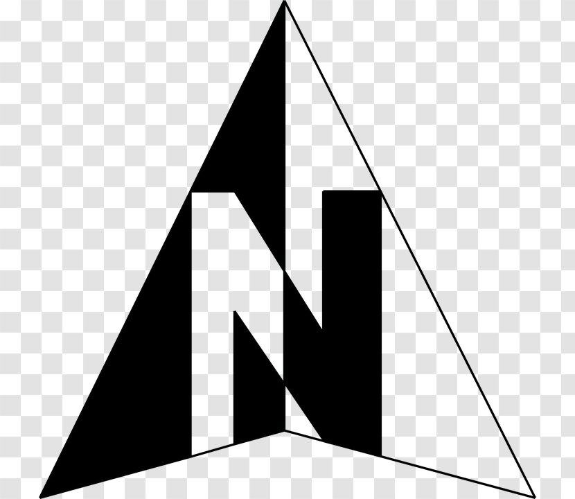 North Arrow Symbol - Geography Direction Points Transparent PNG