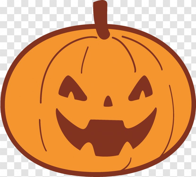 Jack-o-Lantern Halloween Carved Pumpkin - Calabaza - Plant Fruit Transparent PNG