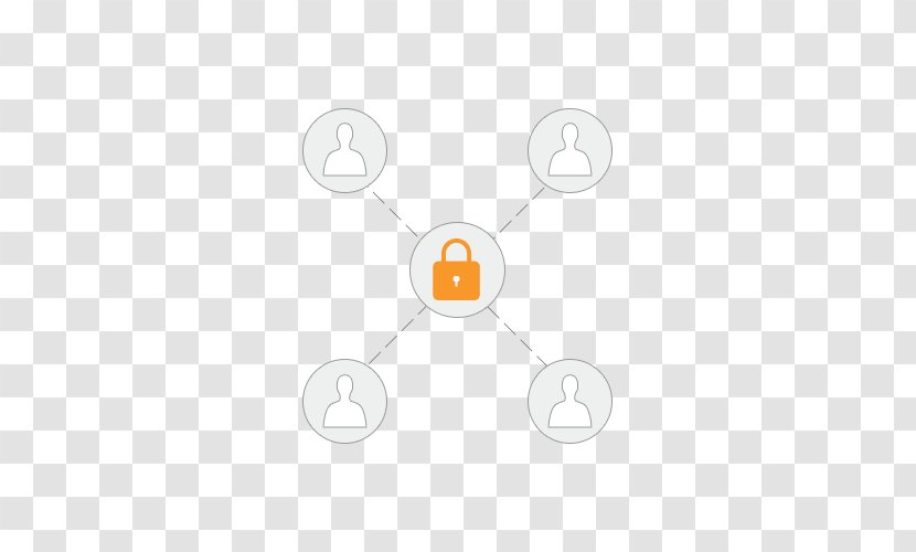 Technology Circle Angle - Orange - Cloud Secure Transparent PNG