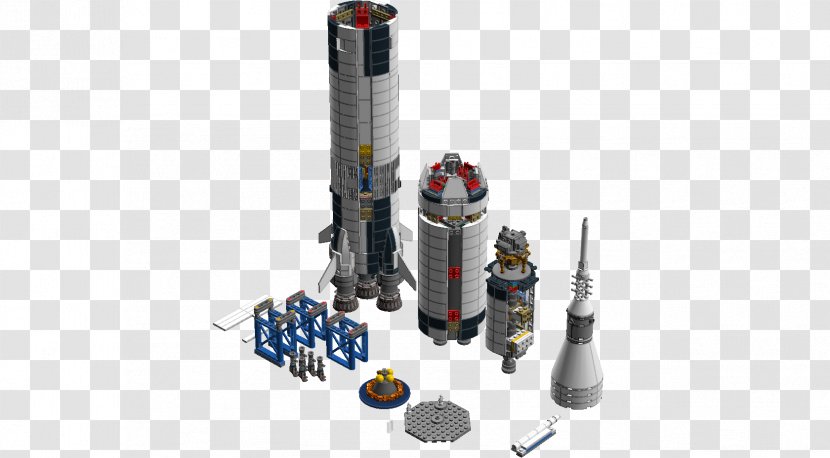 Apollo Program Saturn V Lego Ideas 13 Toy - Slopes Transparent PNG