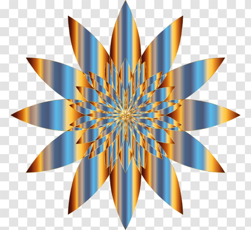 Flower Clip Art - Symmetry - Abstract Transparent PNG