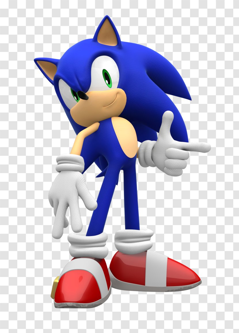 Sonic The Hedgehog Generations Adventure Unleashed 3D - Mascot Transparent PNG