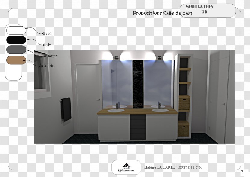 Bathroom Furniture Interior Design Services Kitchen - Bedroom - 3D Elegant Transparent PNG