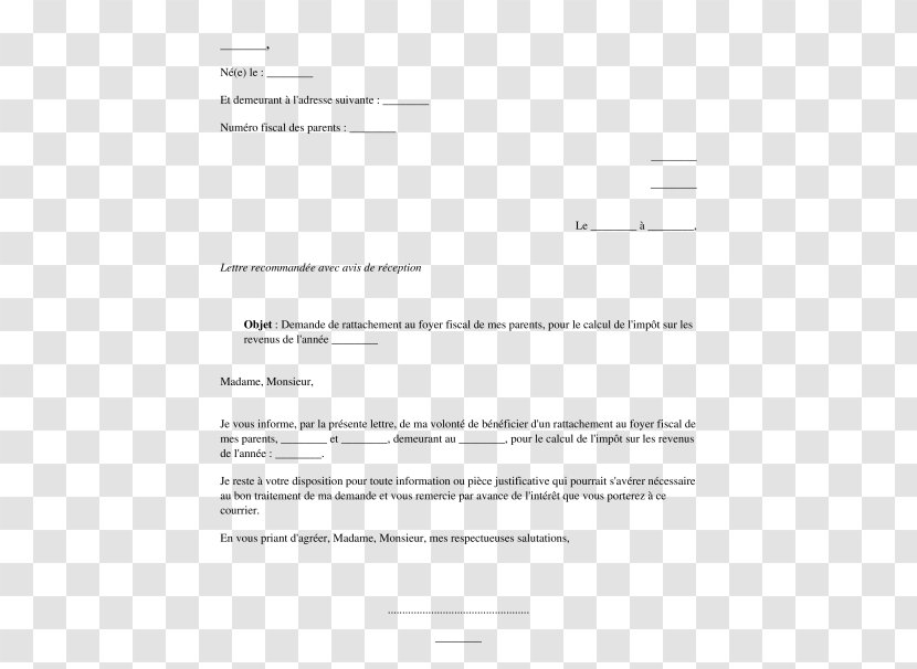 Income Splitting Letter Tax Law Document - Diagram - Declaration Transparent PNG