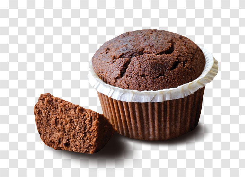 Muffin Bakery Chocolate Brownie Baking Food - Snack Cake Transparent PNG