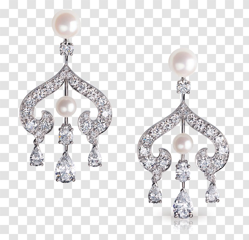 Pearl Earring Jewellery Diamond Fabergé Egg - Gemstone Transparent PNG
