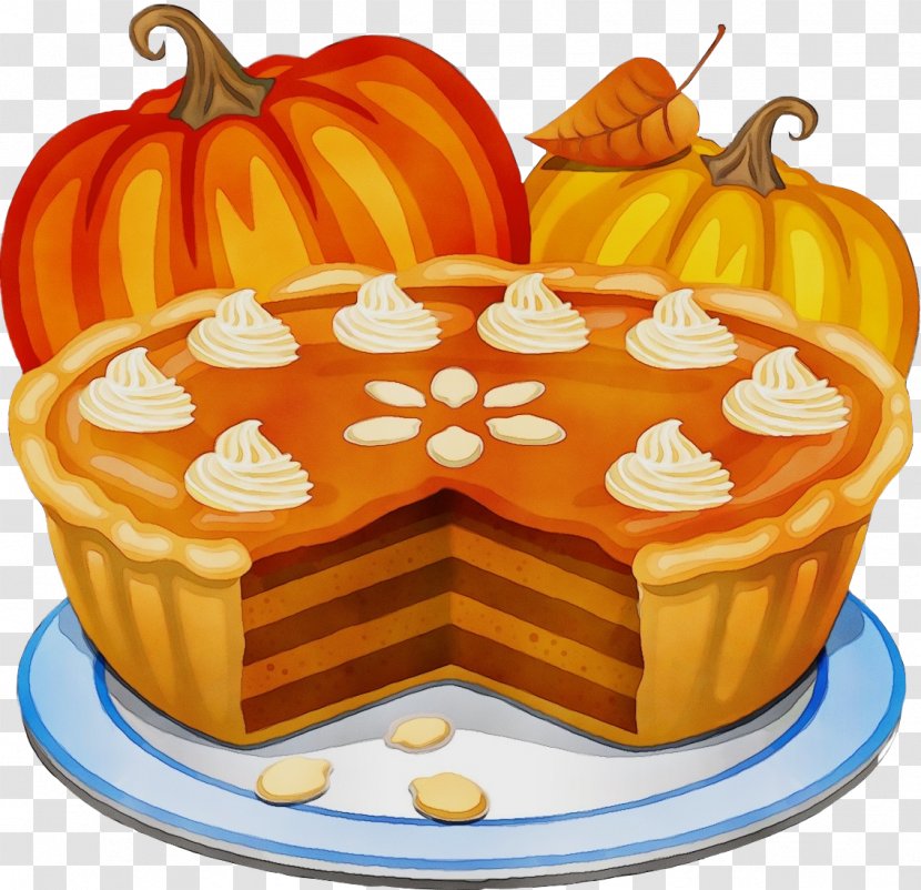 Thanksgiving Pumpkin - Sweetness - Sugar Cake Buttercream Transparent PNG