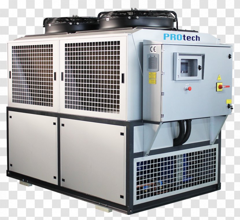 Chiller Machine Refrigeration Heat Compressor - Evaporator - Trane Transparent PNG