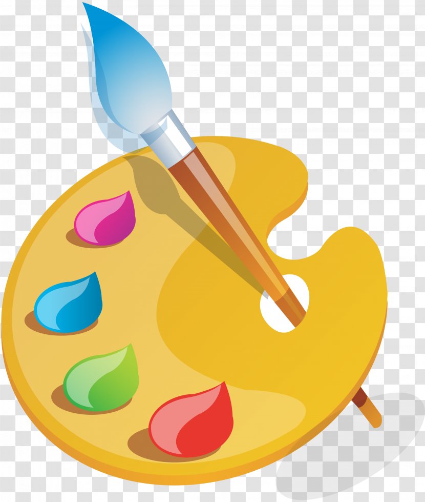 Palette Painting Paintbrush - Holi Transparent PNG