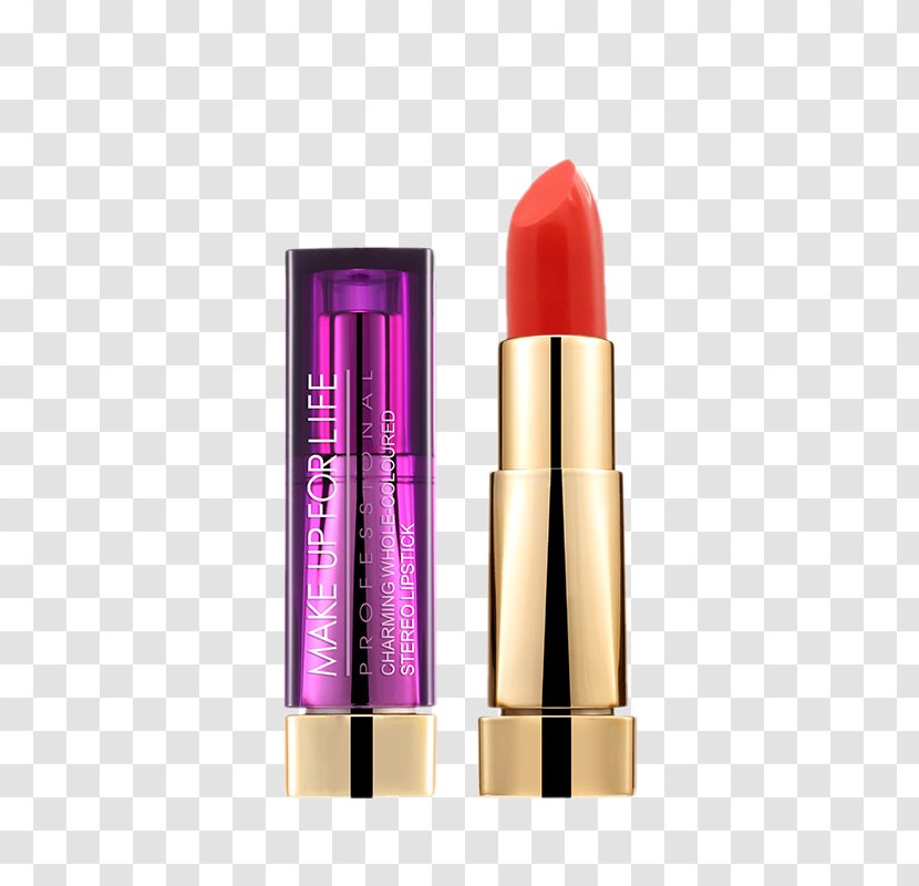 Lipstick Lip Balm Rouge Cosmetics Make-up - CD Enchantment Show Purple Case Transparent PNG