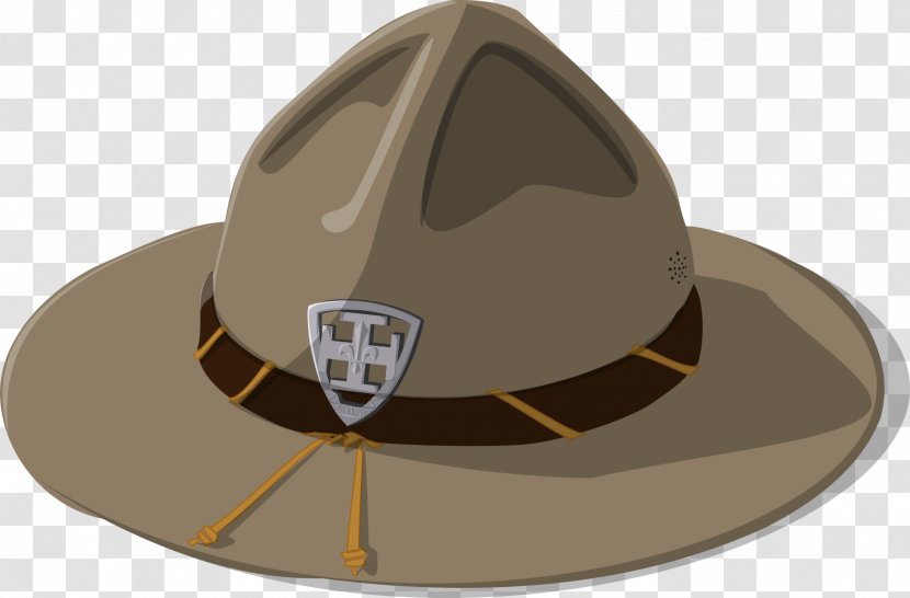 Scouting Cowboy Hat Clip Art - Free Content - Gray Transparent PNG