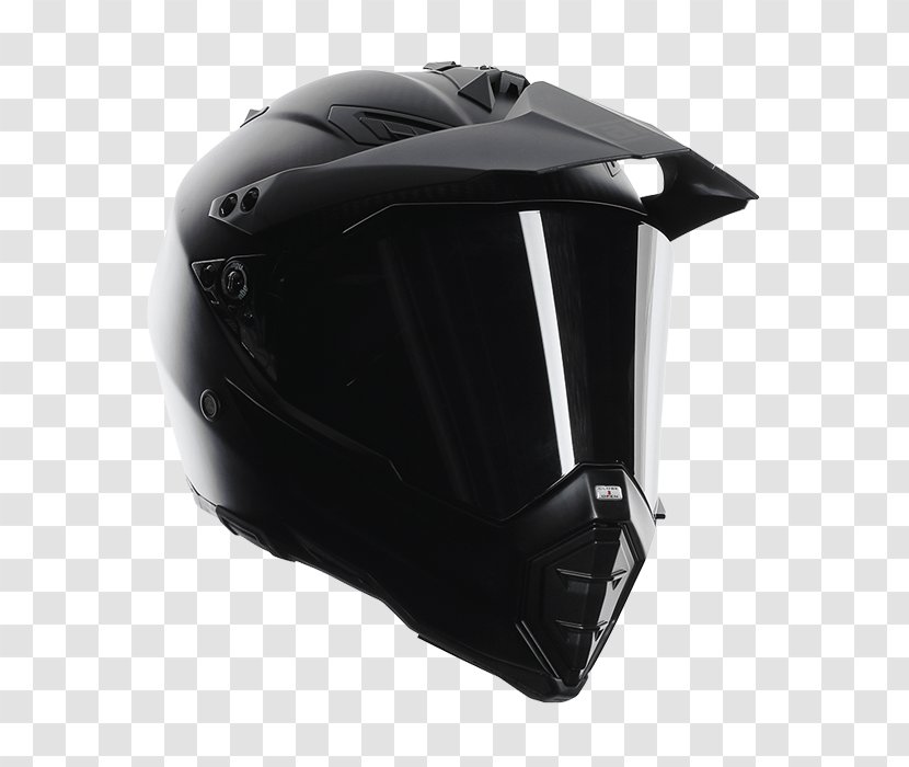 Motorcycle Helmets AGV Dual-sport Integraalhelm - Carbon Transparent PNG