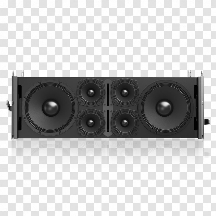Loudspeaker Enclosure Line Array Audio Subwoofer - Amplifier - Speakers Transparent PNG