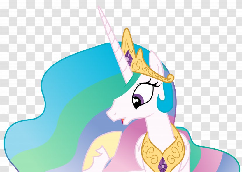 Pony Princess Celestia - Watercolor - Tree Transparent PNG