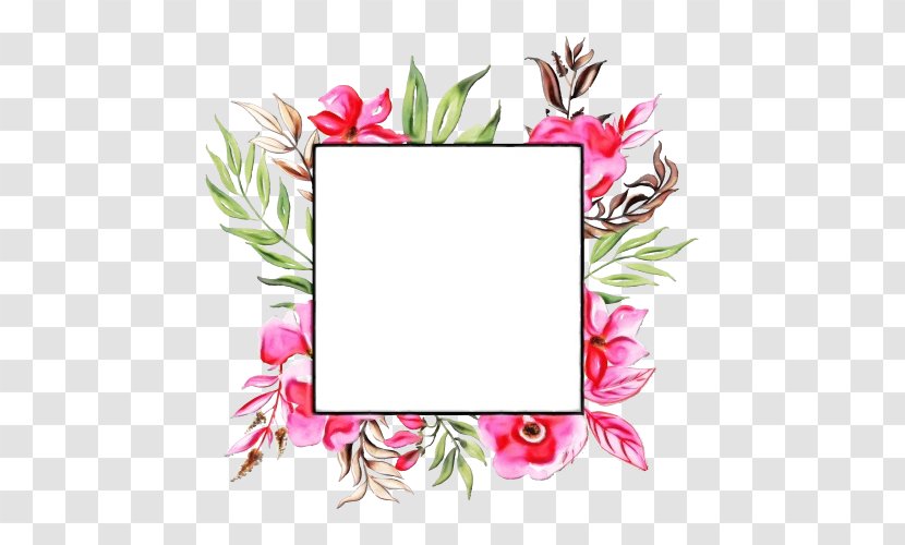 Bouquet Of Flowers Drawing - Flower - Rectangle Plant Transparent PNG
