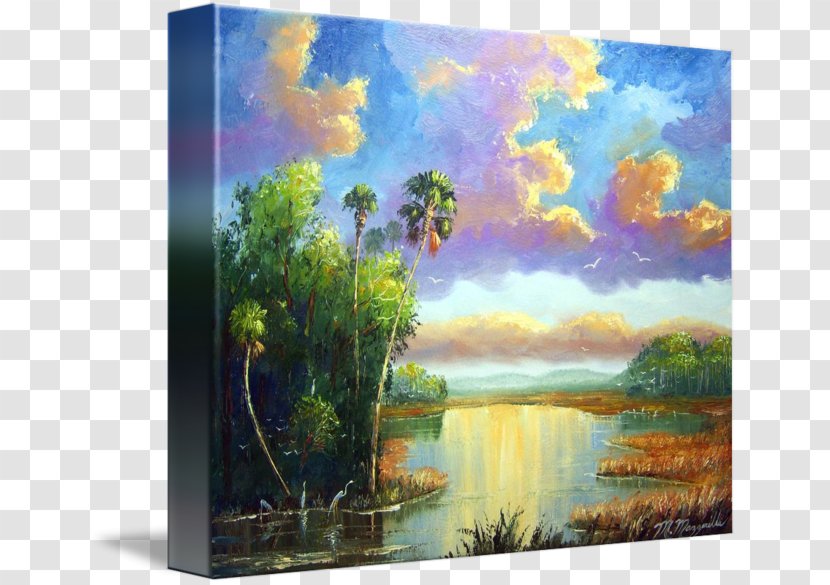 Watercolor Painting Acrylic Paint Landscape Oil - Imagekind Transparent PNG