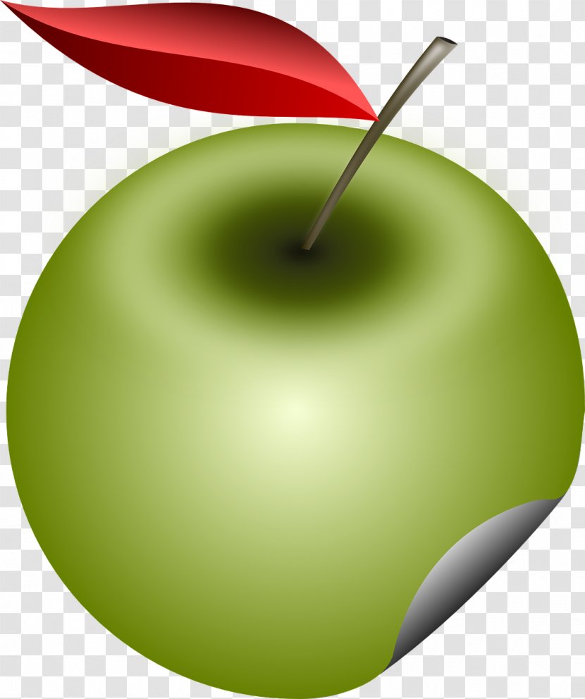 Clip Art - Green - Apple Transparent PNG