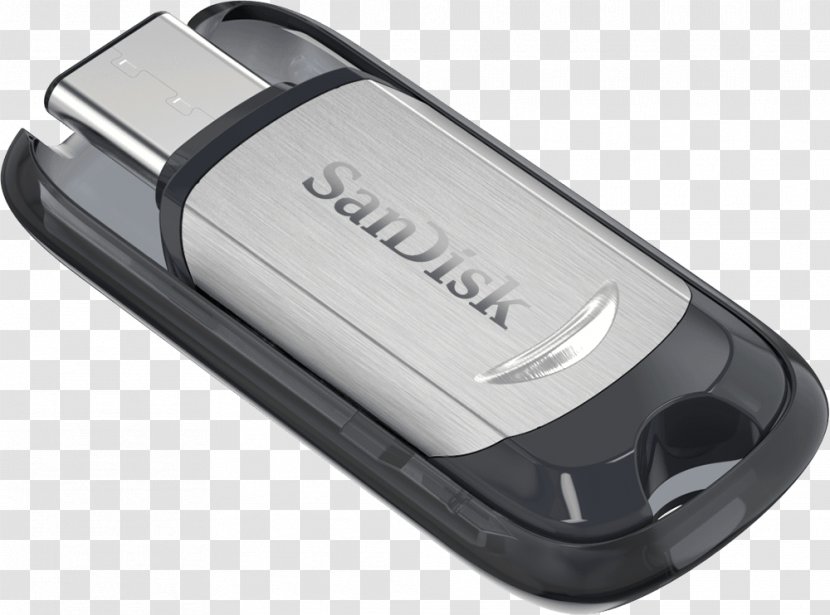 USB Flash Drives SanDisk Extreme 3.0 USB-C - Electronic Device Transparent PNG