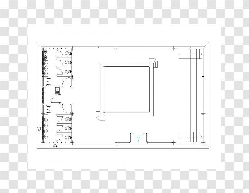 .dwg Computer-aided Design Floor Plan - Drawing - Cad Transparent PNG