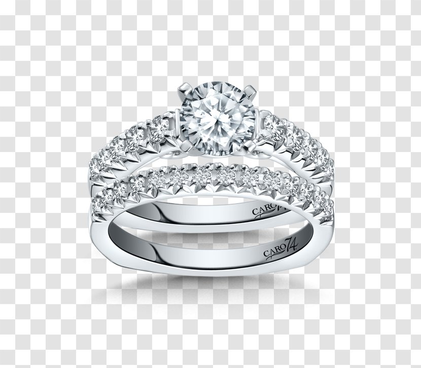 Wedding Ring Gold Diamond Platinum - Jewellery Transparent PNG