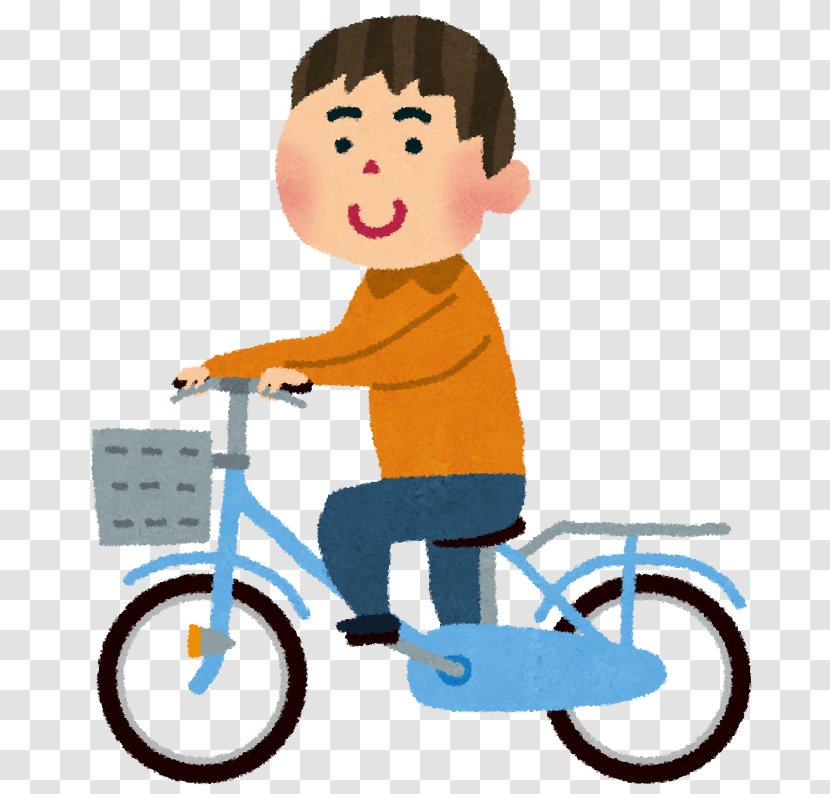 Racing Bicycle City Motorcycle Car - Child Transparent PNG