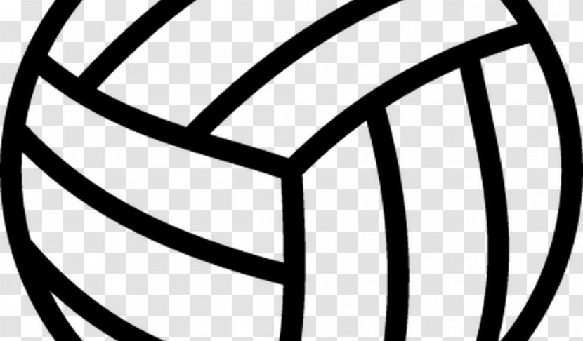 Beach Ball - Volleyball - Coloring Book Blackandwhite Transparent PNG