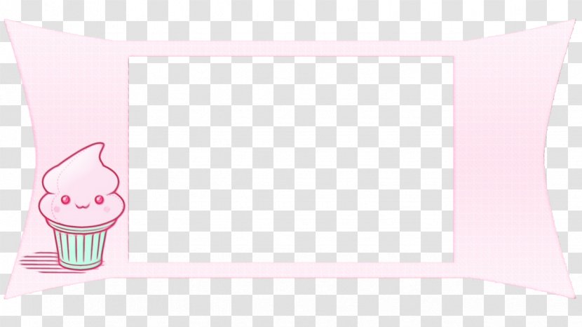 Pink Background Frame - Paper Product Transparent PNG
