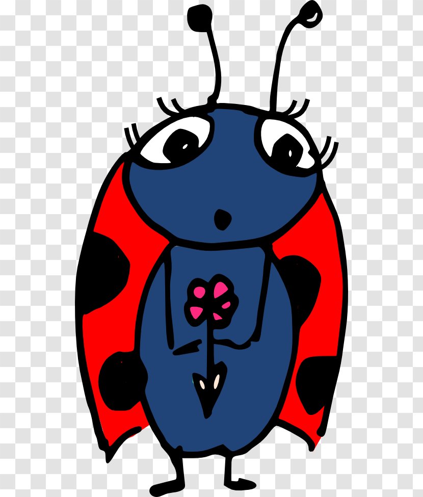 Ladybird Beetle Paper The Grouchy Ladybug Little Red Clip Art - Fictional Character - Get Well Transparent PNG