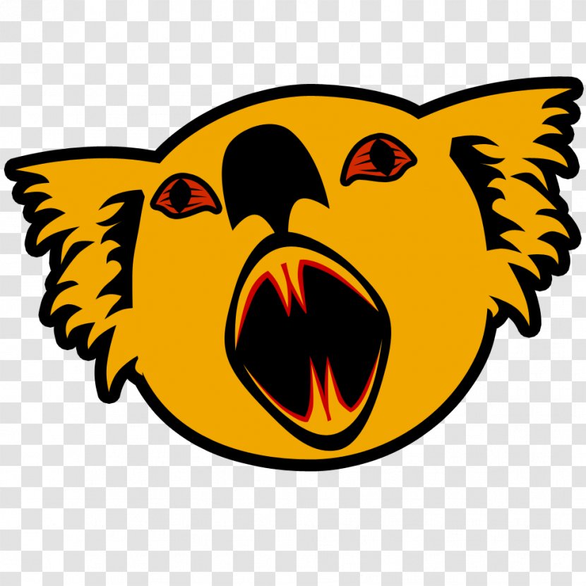 Koala Sport Logo Australia Clip Art - Yellow Transparent PNG