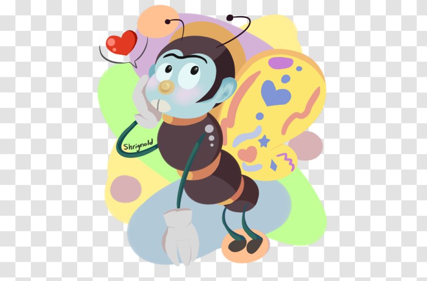 Bee Drawing Fan Art Clip - Character Transparent PNG