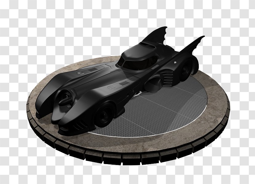 Batcave Batman Batmobile Car Turntable - Logo Transparent PNG