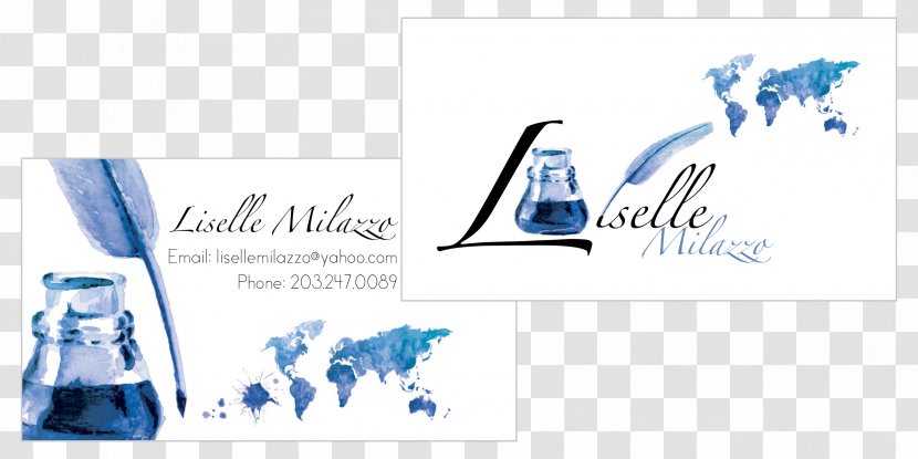 Logo Brand Water - Calligraphy Transparent PNG