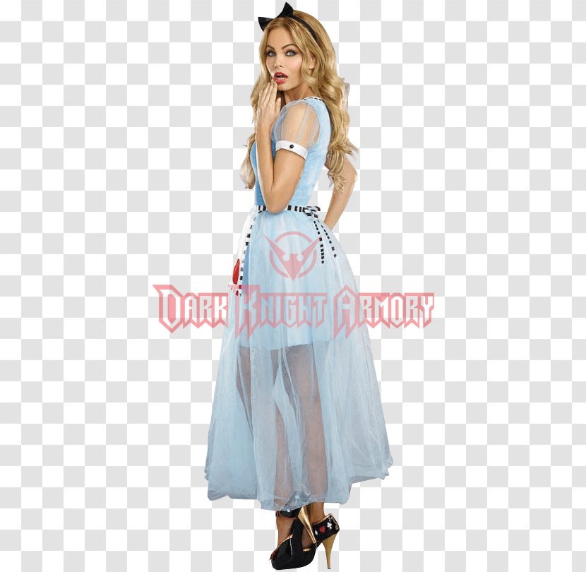 Gown Dress Shoulder Woman Skirt - Costume Design - Alice Transparent PNG