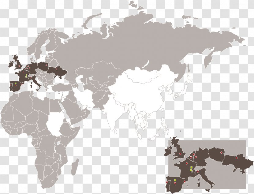 World Map Pinkwater Select Globe - Atlas - Europe Vector Transparent PNG