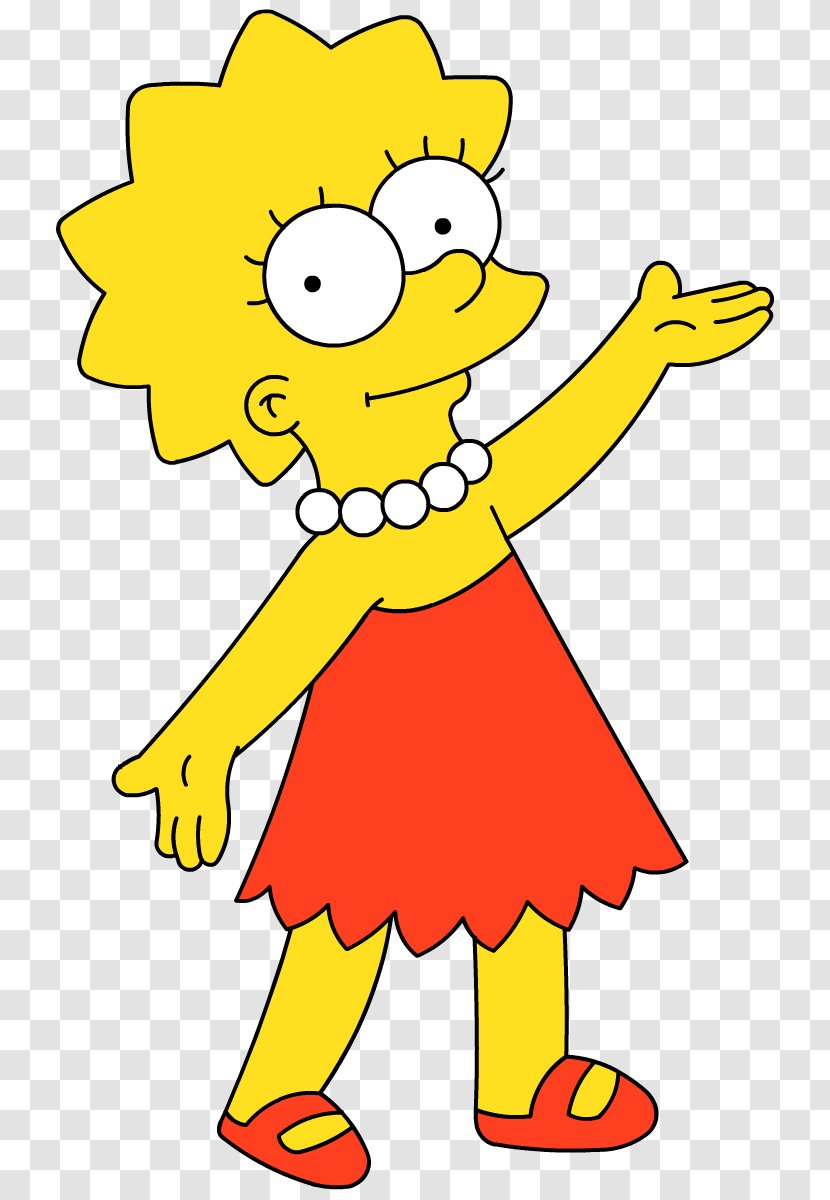 Lisa Simpson Homer Maggie Bart Marge - Human Behavior - Cartoon Transparent PNG