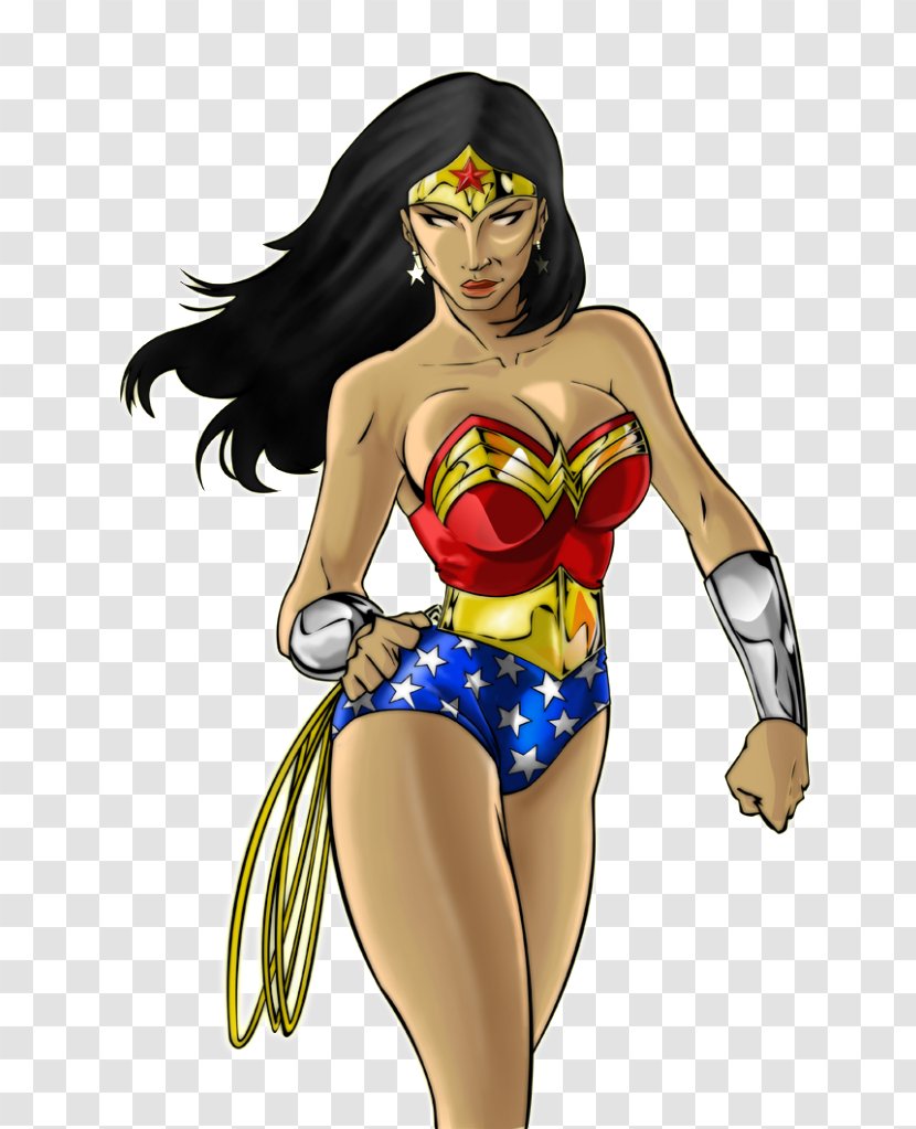 Wonder Woman Hippolyta YouTube Themyscira Female - Watercolor Transparent PNG