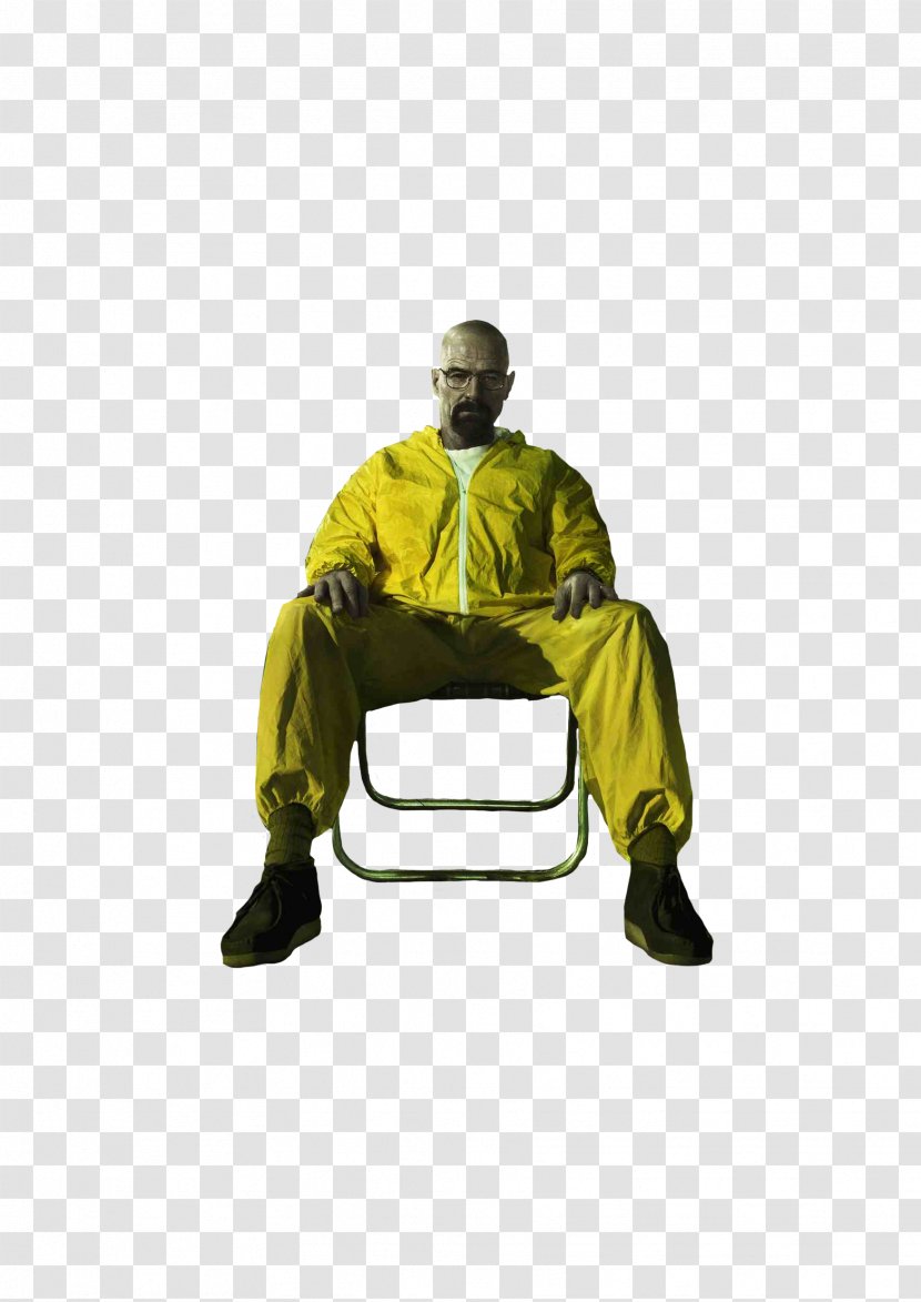 Walter White Television Show - Sitting Transparent PNG