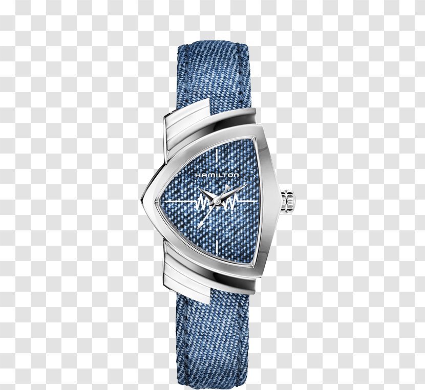 Hamilton Watch Company Baselworld Replica Strap - Cobalt Blue Transparent PNG