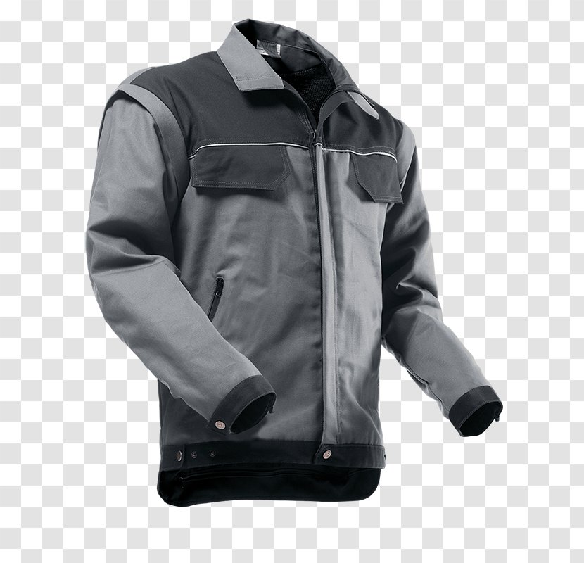 Jacket Gilets Clothing Polar Fleece Workwear - Outerwear Transparent PNG