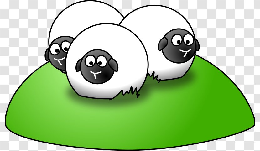 Sheep Cartoon Clip Art - Pixabay - Free Clipart Transparent PNG