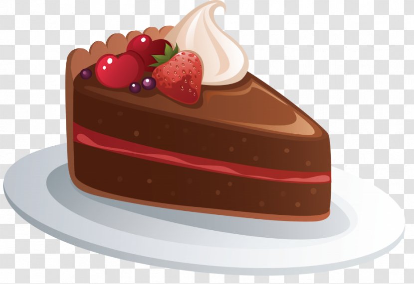 Chocolate Cake Sachertorte Cheesecake Pudding - Bavarian Cream Transparent PNG