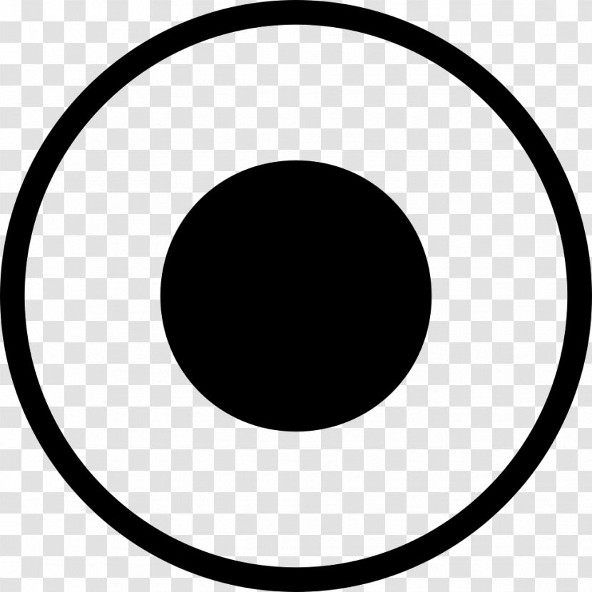 Circle Clip Art - Symbol - Radio Button Transparent PNG