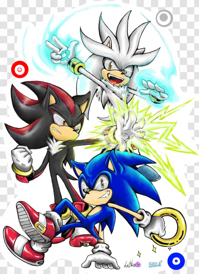 Sonic The Hedgehog Shadow - Cartoon Transparent PNG