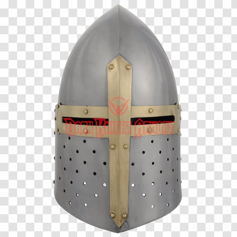 Middle Ages Crusades Great Helm Knight Helmet - Combat - Medieval Transparent PNG