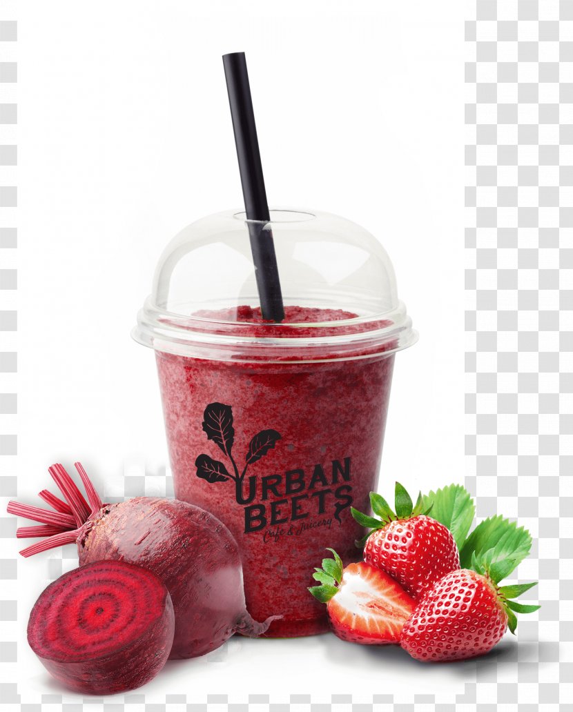 Smoothie Milkshake Strawberry Juice Health Shake - Strawberries Transparent PNG