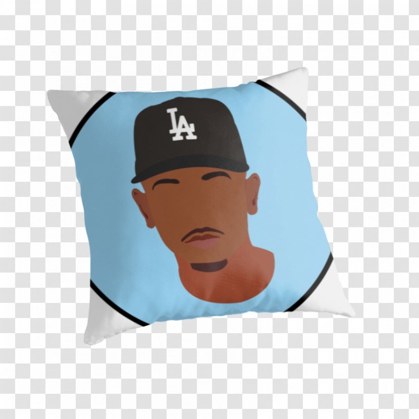 Throw Pillows Cushion Los Angeles Dodgers Material - Pillow Transparent PNG