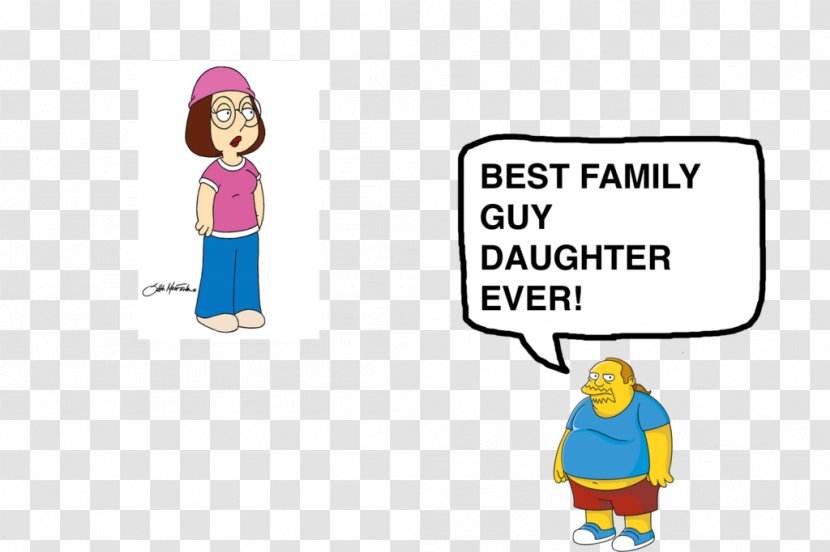 Family Guy: The Quest For Stuff Meg Griffin Peter Simpsons Guy - Animated Cartoon Transparent PNG