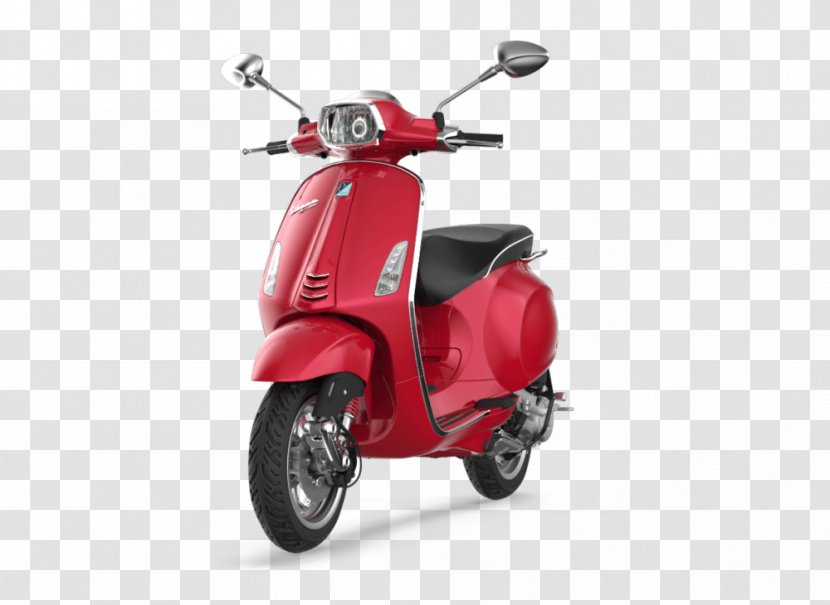 Piaggio Vespa GTS Scooter Car - Motorized Transparent PNG