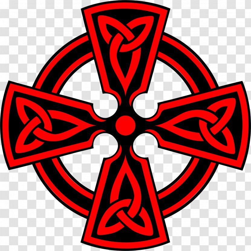 High Cross Celtic Christian Knot - Triquetra Transparent PNG